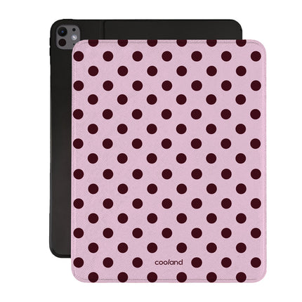Burgundy Polka - iPad