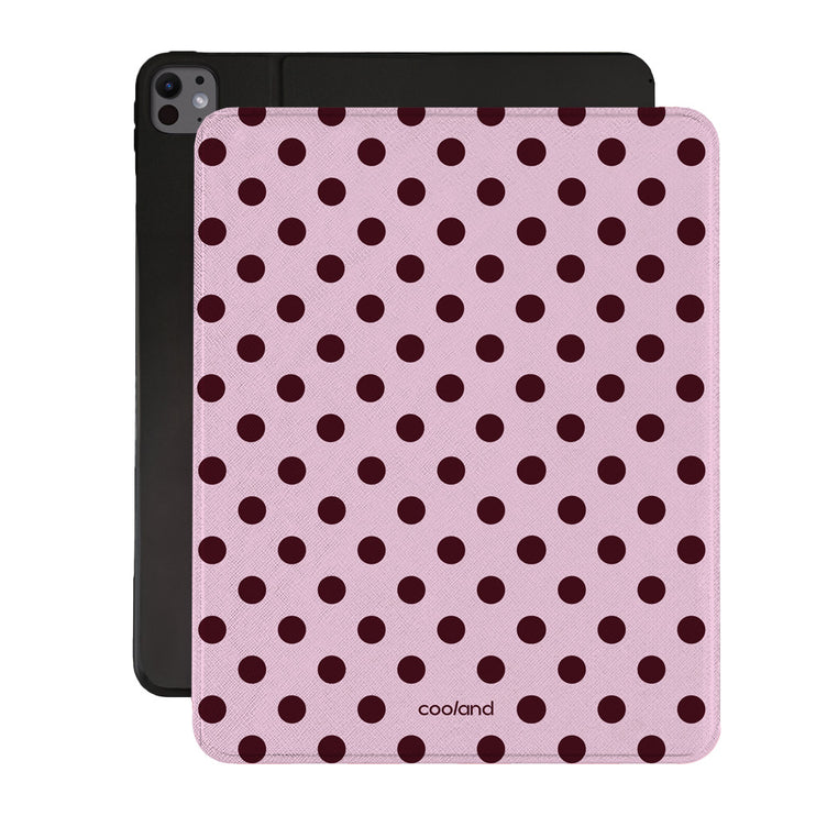 Burgundy Polka - iPad