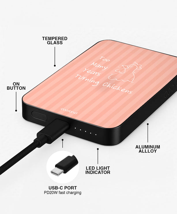 Chickens Stripes - PowerBank