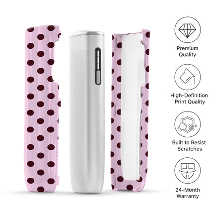 Burgundy Polka - IQOS ILUMA i ONE Case