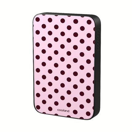 Burgundy Polka- PowerBank