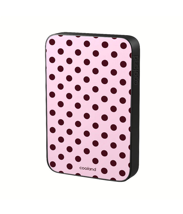 Burgundy Polka- PowerBank